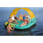 Nafukovací ostrov Bestway 43407 Sunny Lounge 291 x 265 x 83 cm Zelený